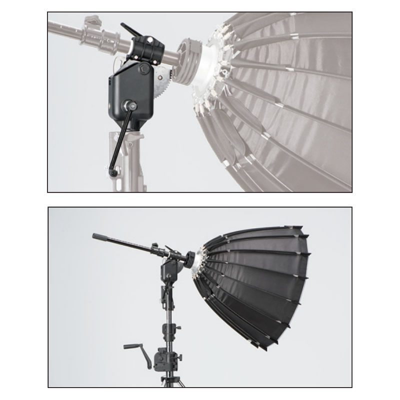 Kupo KCP-646 | Heavy Duty Tilt Head w/ Crank Handle for Para FB - Image 2