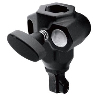 Kupo KD-731B | Super Convi Clamp Additional Socket w/ Spring Safety Pin